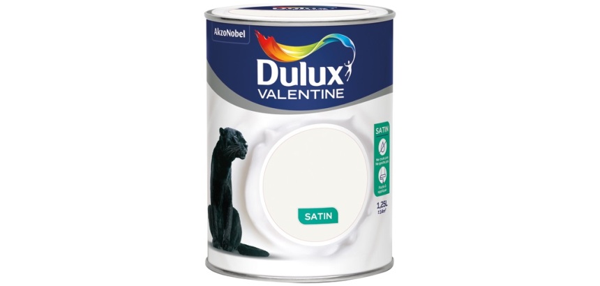 Peinture 1.25 L Crème de Couleur Satin - Blanc