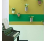 Peinture 1.25 L Crème de Couleur Satin - Blanc