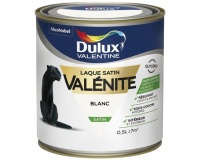Laque glycéro Satin 500 ml Valénite - Blanc