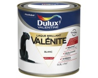 Laque glycéro Brillante 500 ml Valénite - Blanc