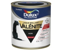 Laque glycéro Brillante 500 ml Valénite - Noir