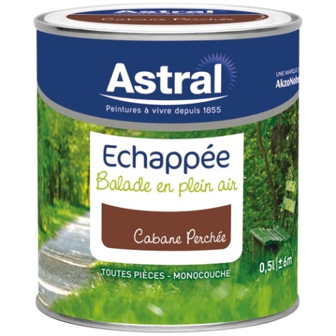 Peinture Echappée satin - 0.5 L - cabane perchée
