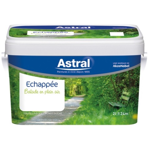 Peinture Echappée satin - 2 L - accrobranche