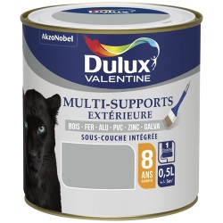 Peinture extérieur - multi-supports - 0.5 L - gris franc