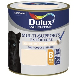 Peinture extérieur - multi-supports - 0.5 L - blanc cassé