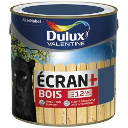 Peinture bois satin - écran+ - extérieur - 2 L - marine