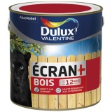 Peinture bois satin - écran+ - extérieur - 2 L - géranium