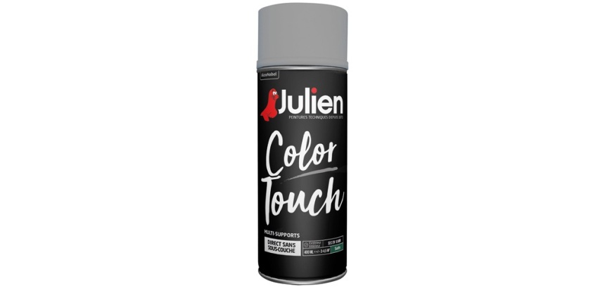 Bombe peinture 400 ml Color Touch Satin - Gris Titanium