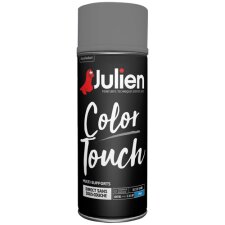 Peinture mate multi-supports Color Touch Julien - Aérosol de 400 ml, gris anthracite