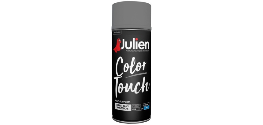 Bombe peinture 400 ml Color Touch Mat - Gris Anthracite