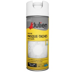 Bombe peinture masque-taches 400 ml - Blanc Mat