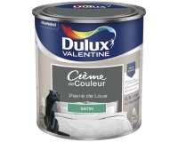 Peinture 0.5 L Crème de Couleur Satin - Pierre de Lave