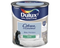 Peinture 0.5 L Crème de Couleur Satin - Bleu Horizon