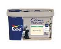 Peinture 2.5 L Crème de Couleur Satin - Zéphir d'Ivoire
