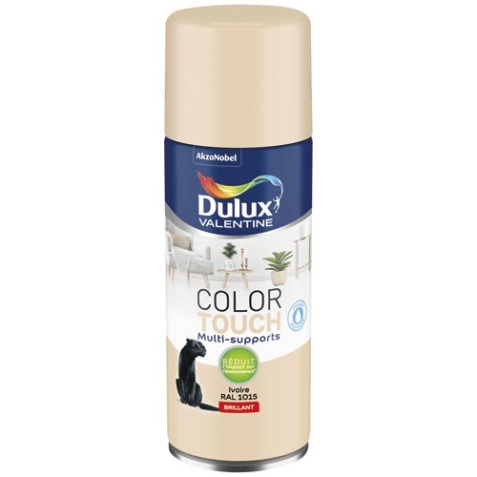 Bombe peinture Color Touch - 400 mL - brillant ivoire