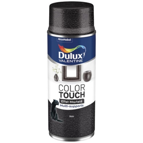 Bombe peinture Color Touch - 400 mL - effet martelé noir