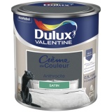 Peinture crème de Couleur satin - 0.5 L - anthracite