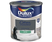 Peinture 0.5 L Crème de Couleur Satin - Anthracite