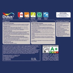 Peinture 0.5 L Crème de Couleur Satin - Anthracite