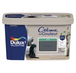 Peinture 2.5 L Crème de Couleur Satin - Anthracite