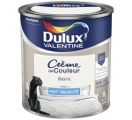 Peinture 0.5 L Crème de Couleur Mat - Blanc