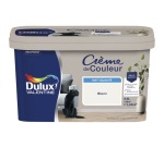 Peinture 2.5 L Crème de Couleur Mat - Blanc