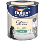 Peinture 0.5 L Crème de Couleur Satin - Blanc Cassé