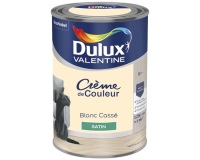 Peinture 1.25 L Crème de Couleur Satin - Blanc Cassé