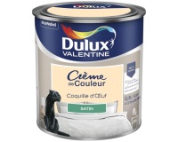 Peinture 0.5 L Crème de Couleur Satin - Coquille d'œuf