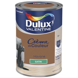 Peinture crème de Couleur satin - 1.25 L - havane
