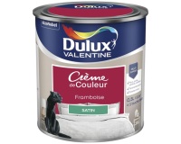 Peinture 0.5 L Crème de Couleur Satin - Framboise