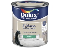 Peinture 0.5 L Crème de Couleur Satin - Grain de Sable