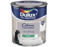 Peinture 0.5 L Crème de Couleur Satin - Gris Orage
