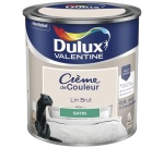 Peinture 0.5 L Crème de Couleur Satin - Lin Brut