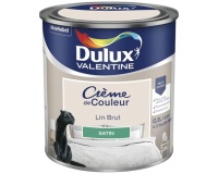 Peinture 0.5 L Crème de Couleur Satin - Lin Brut