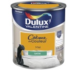 Peinture 0.5 L Crème de Couleur Satin - Miel