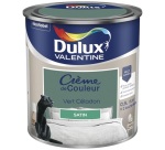 Peinture 0.5 L Crème de Couleur Satin - Vert Céladon