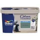 Peinture crème de couleur mat - 2.5 L - vert céladon