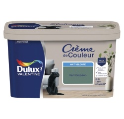 Peinture 2.5 L Crème de Couleur Mat - Vert Céladon