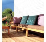 Peinture microporeuse 0,5 L Extérieur Bois Satin - Blanc