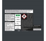 Peinture microporeuse 0,5 L Extérieur Bois Satin - Gris Anthracite RAL7016