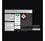 Peinture microporeuse 0,5 L Extérieur Bois Satin - Noir RAL9005