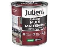 Peinture 0,5 L Extérieur Multi-matériaux - Rouge Basque RAL3004
