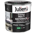 Peinture 2 L Extérieur Multi-matériaux - Noir RAL9005