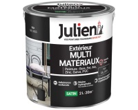 Peinture 2 L Extérieur Multi-matériaux - Noir RAL9005