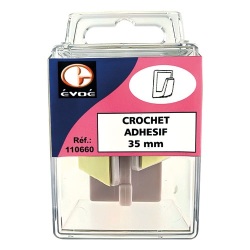 Crochets adhésifs carrés