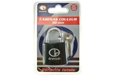Cadenas noir 30mm