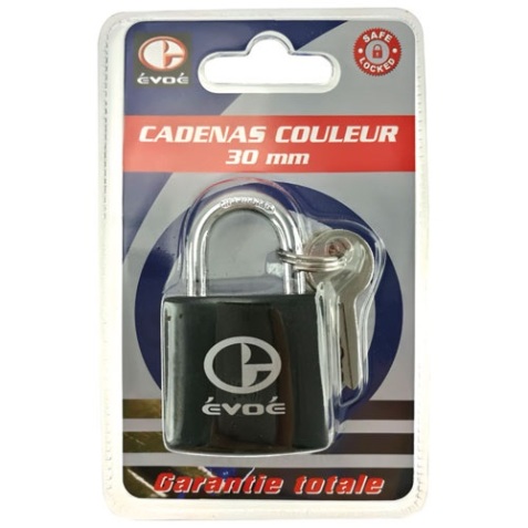 Cadenas noir 30mm