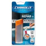 Pâte à reparer Multi-matériaux Repar +Cyanolit - Étui de 48 g