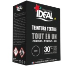 Teinture textile Tout en un Idéal  - Noir - Boîte de 350 g
